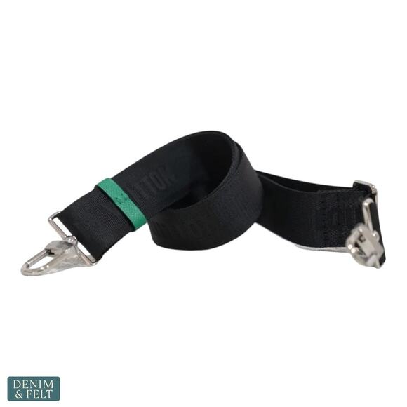 Louis Vuitton Black Green Nylon Alpha Messenger Shoulder Strap Adjustable LV - Picture 5 of 16